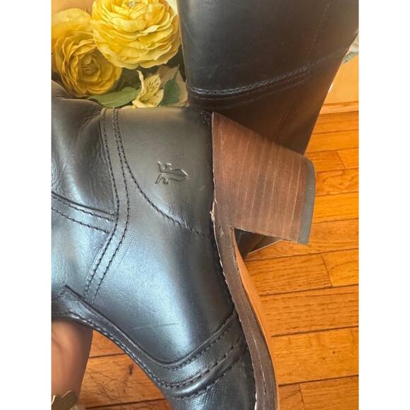 Women FRYE 77230 Boots Jane Stitch 14L black boots 6B (1400